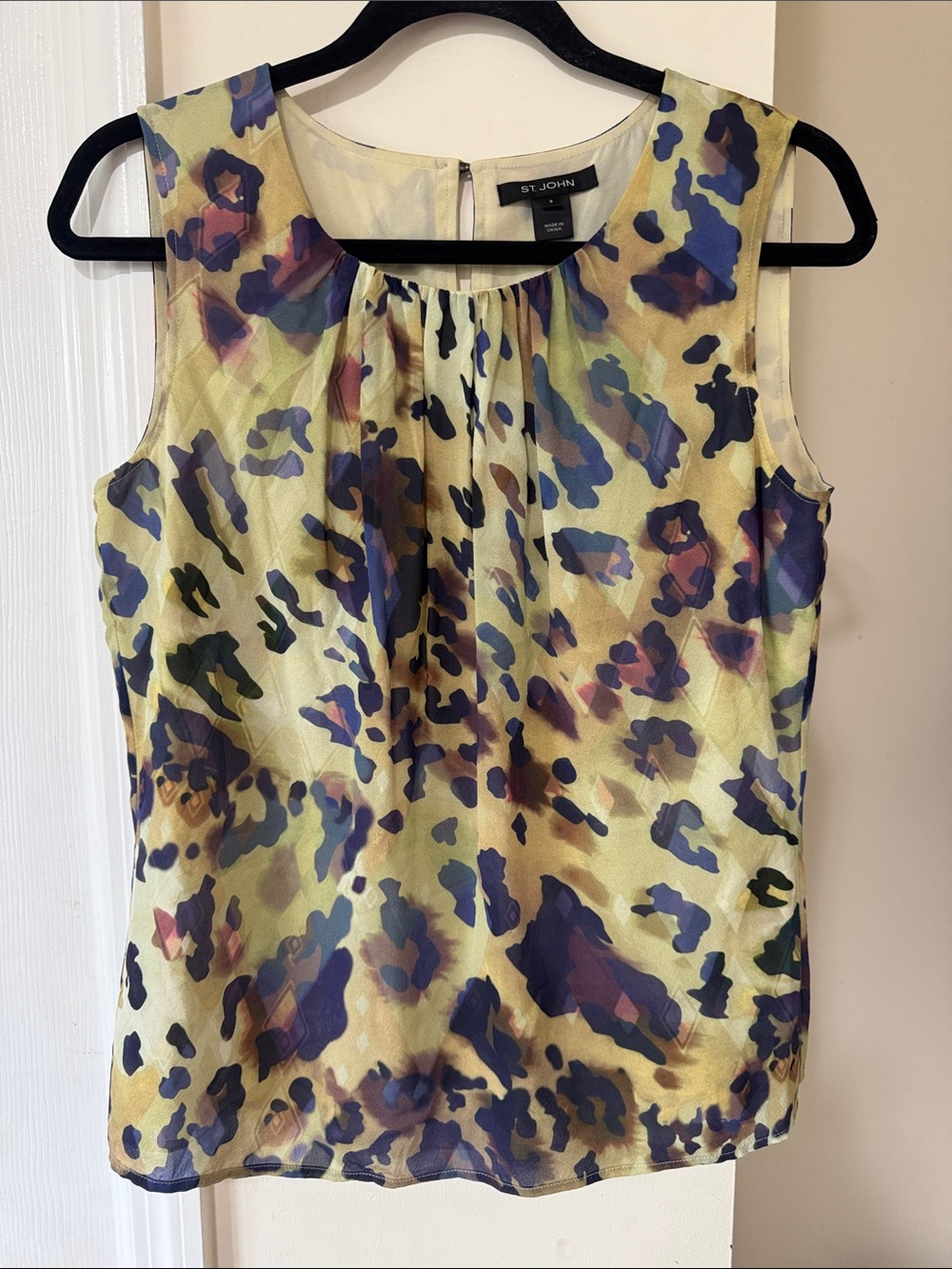 St. John silk blouse
